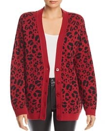 Justine Leopard-Print Cardigan at Bloomingdales